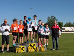 Foto 1 v l nach r McGrew, Kleindienst, Kendler und Foto 5 Wallner, Traxler, Englacher