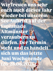 Spektakuläre Luftakrobatik über dem Traunsee – Save the Date!