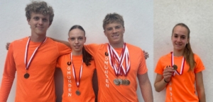 Neun Medaillen für Gmundens Leichtathletik-Nachwuchs in Linz