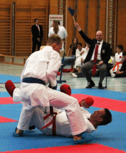 SPU-LM_2025_Erik nach erfolgreichem Beinfeger