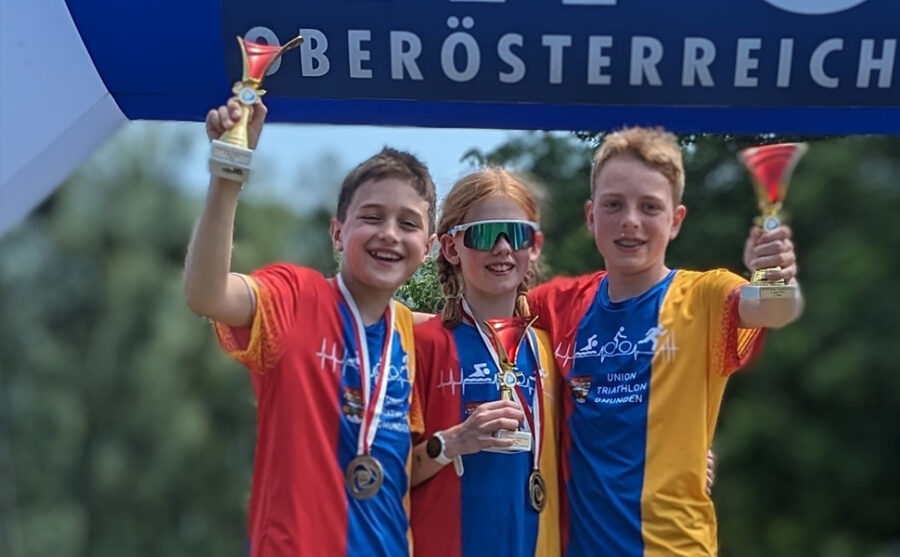 SU Gmunden Triathlon Kids Landesmeister Titel NB