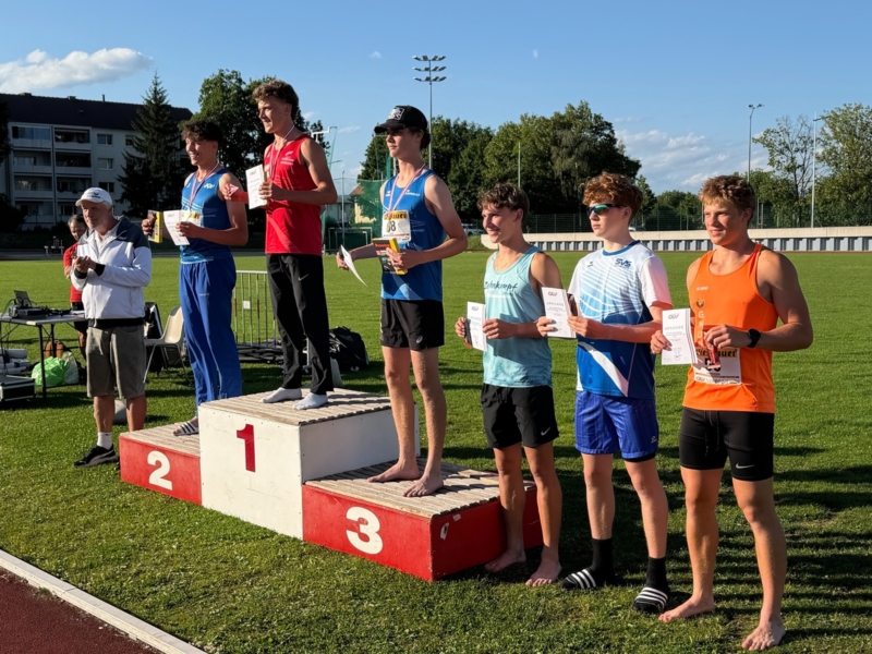 Starke Leistungen der Gmundner Leichtathleten der Sportunion Gmunden bei Landes- und Österreichischen Meisterschaften